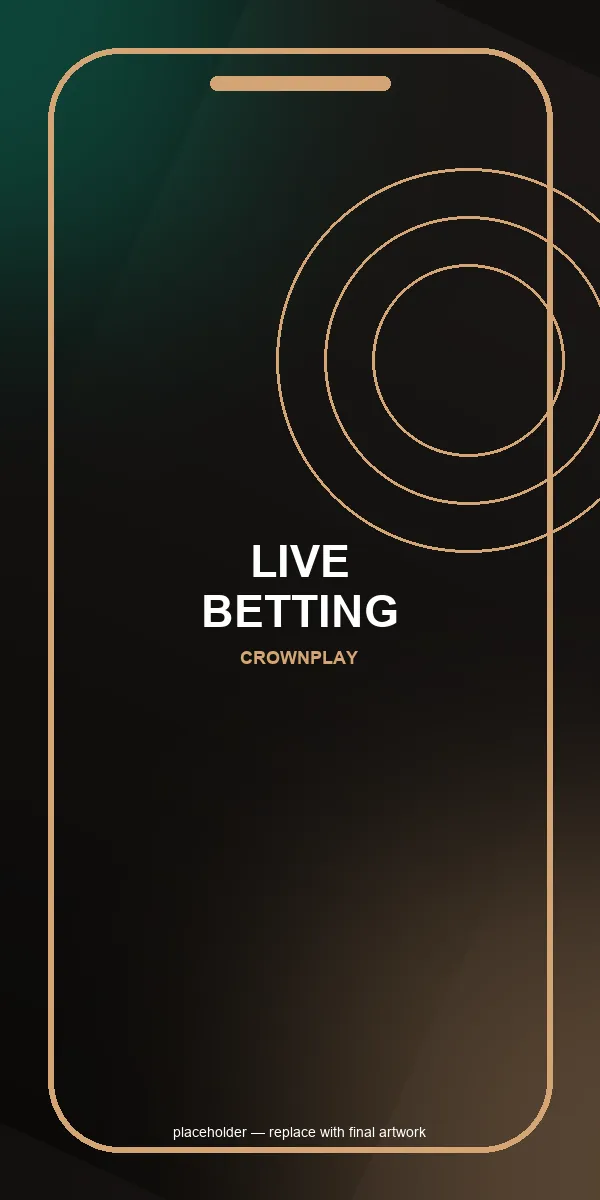 Εφαρμογή CrownPlay – live στοίχημα