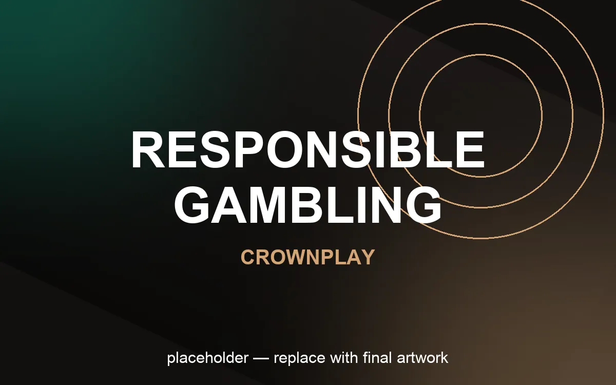 Εργαλεία υπεύθυνου παιχνιδιού στο CrownPlay